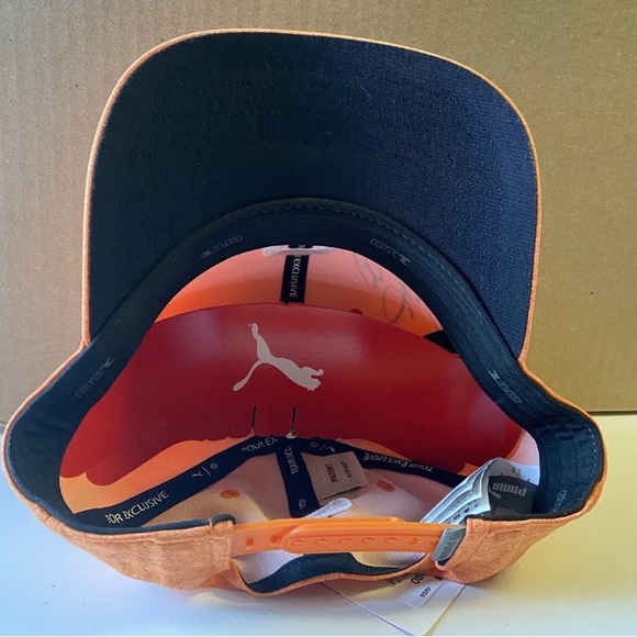 2023 Rocket Mortgage Classic Winner *Rickie Fowler Autographed Orange Pu… - Picture 5 of 5